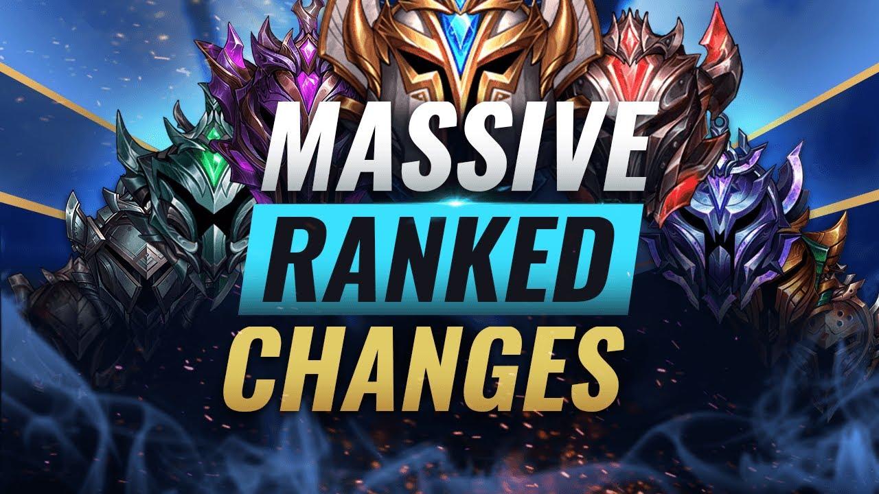 HUGE RANKED UPDATE: Promos GONE + Report Punishments & MORE - League of Legends thumbnail