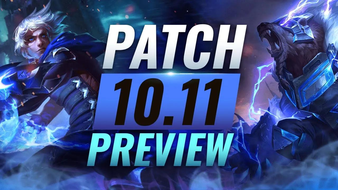 NEW PATCH PREVIEW: Upcoming Changes List for Patch 10.11 - League of Legends Season 10 thumbnail