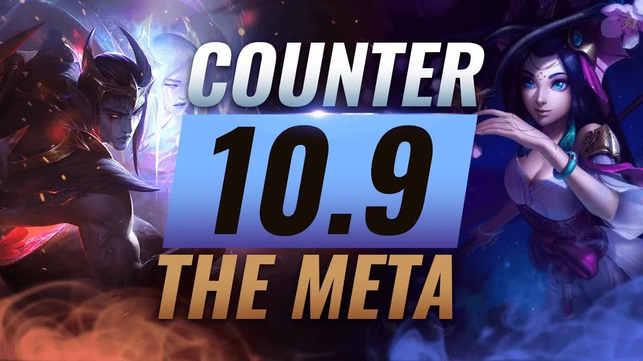 COUNTER THE META: How To DESTROY OP Champs for EVERY Role - League of Legends Patch 10.9 thumbnail