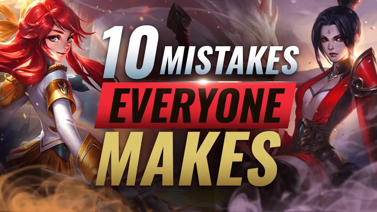 10 GAME LOSING Mistakes EVERY Player Makes in Solo Queue - League of Legends Season 10 thumbnail