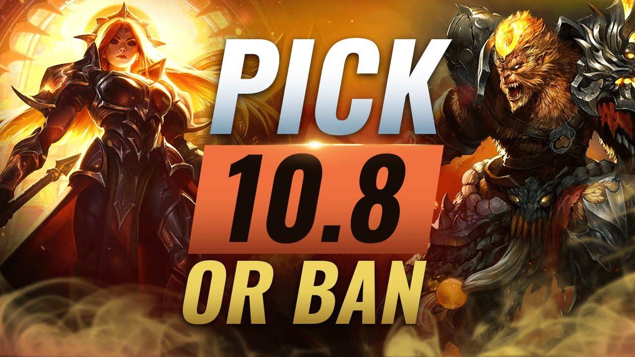 OP PICK or BAN: BEST Builds For EVERY Role - League of Legends Patch 10.8 thumbnail