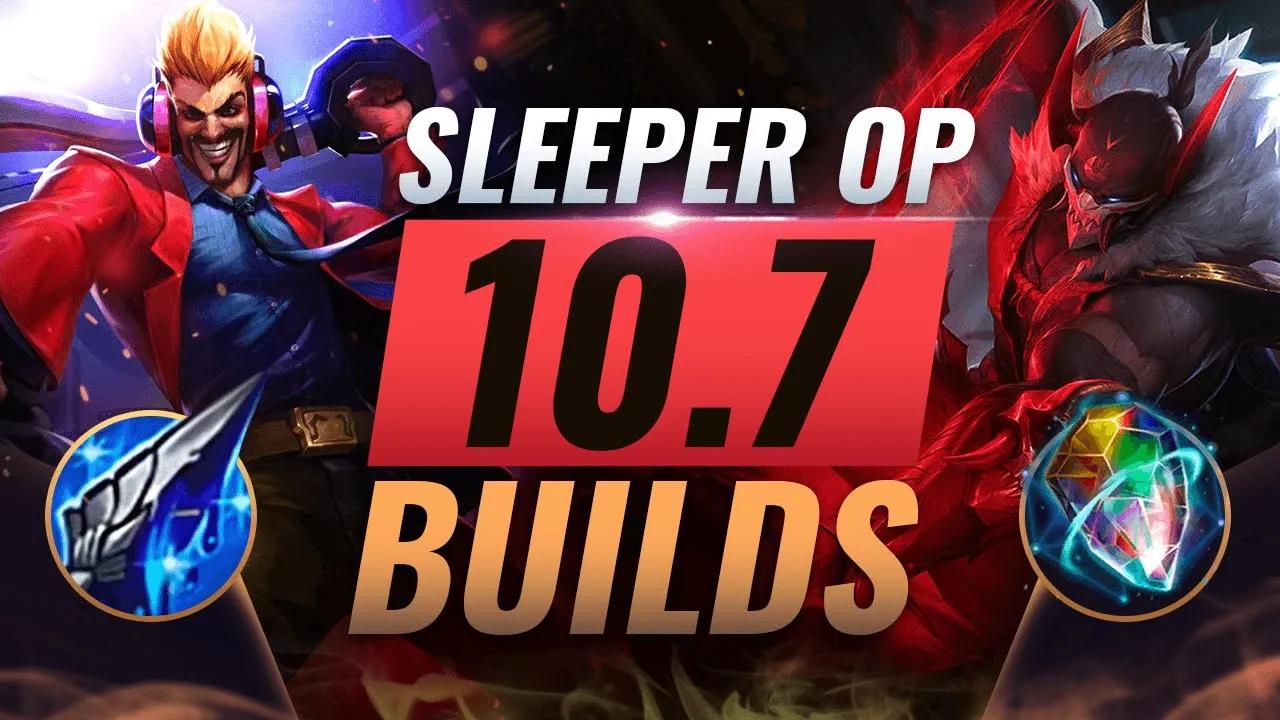 10 NEW Sleeper OP Builds Almost NOBODY USES in Patch 10.7 - League of Legends Season 10 thumbnail