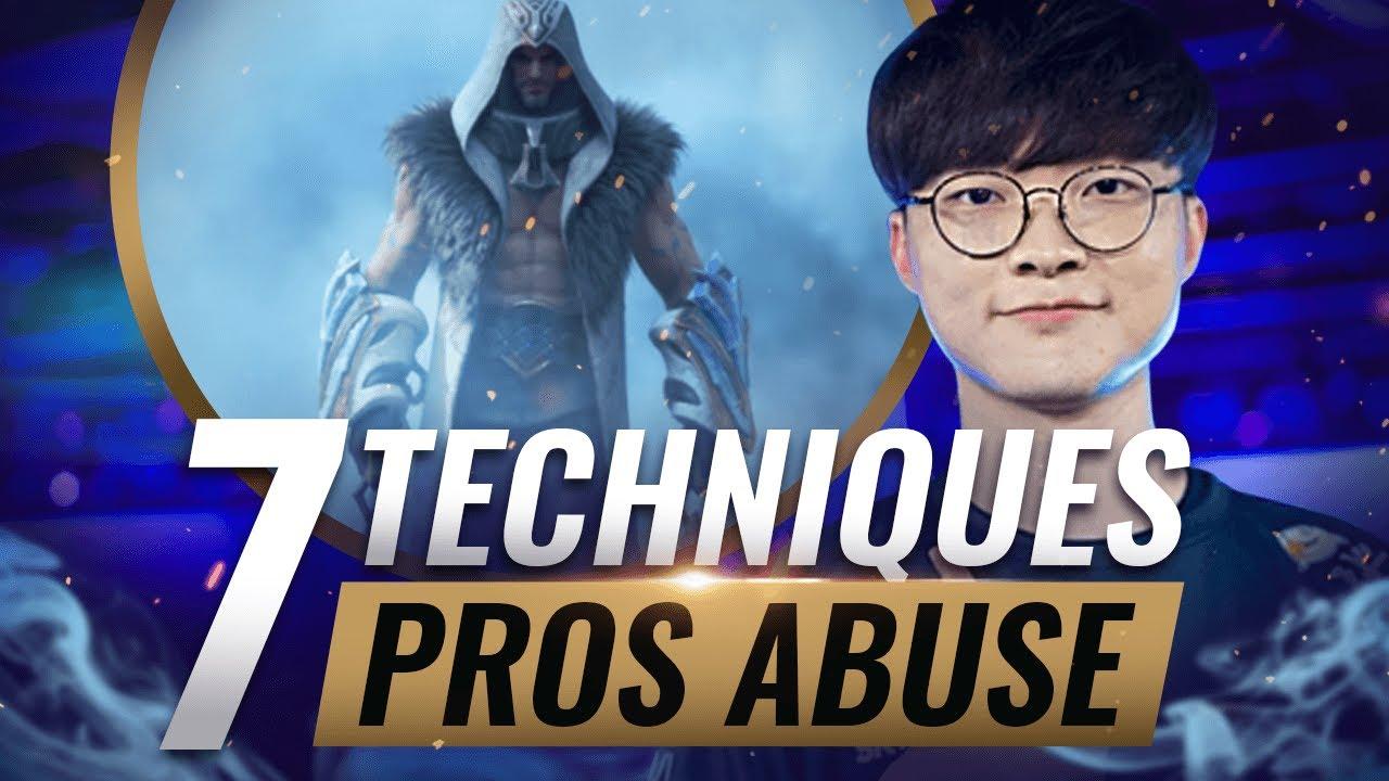 7 TECHNIQUES Pros Use That YOU Probably DON'T - League of Legends Season 10 thumbnail