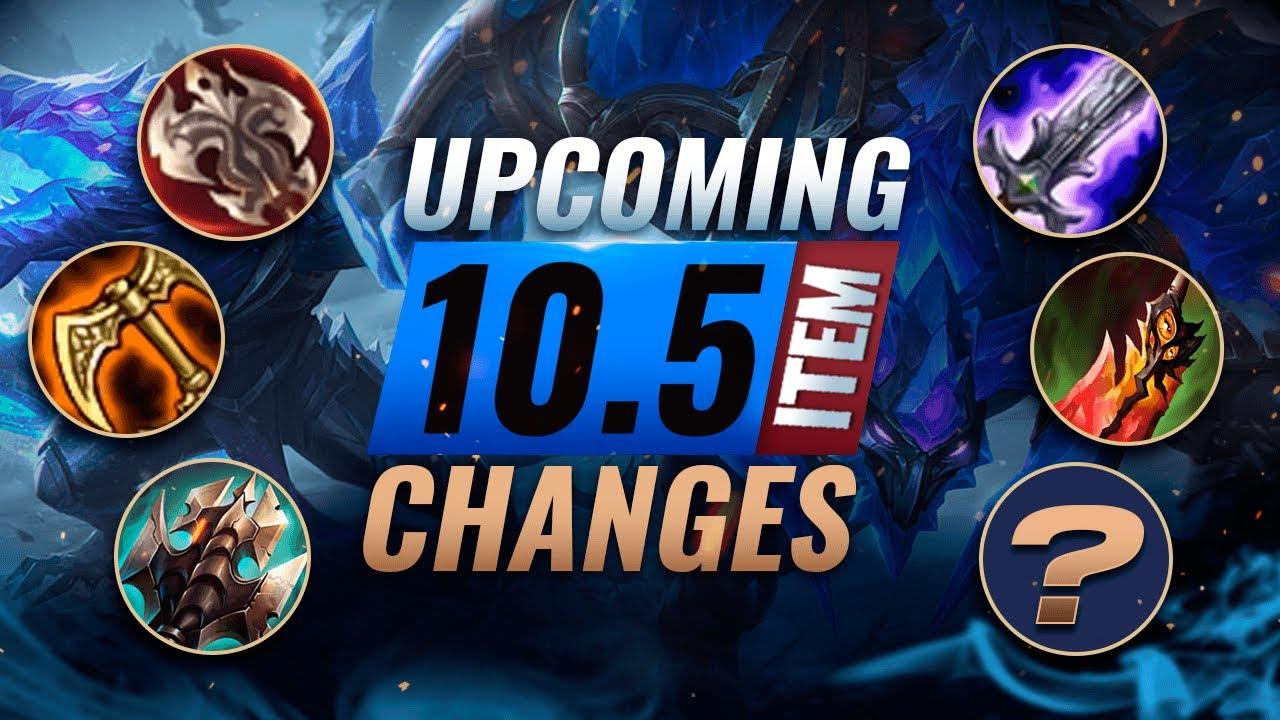 MASSIVE CHANGES: New ITEM REWORKS, Buffs, & NERFS Coming in Patch 10.5 - League of Legends thumbnail