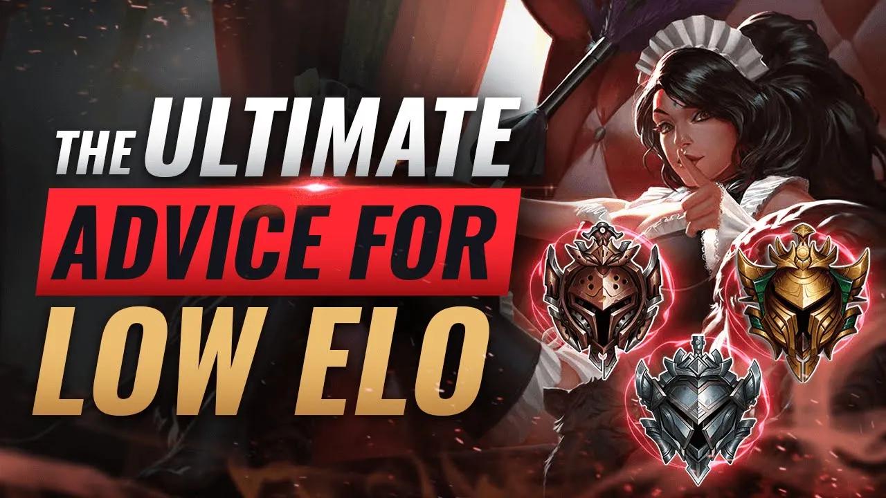 The ULTIMATE Advice For EVERY Low Elo Player - League of Legends Season 10 thumbnail