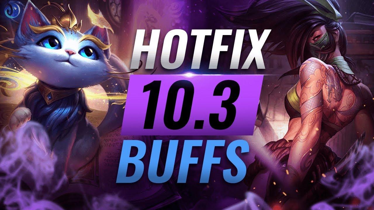 MASSIVE HOTFIX BUFFS: Akali & Yuumi EMERGENCY Changes Patch 10.3 - League of Legends Season 10 thumbnail