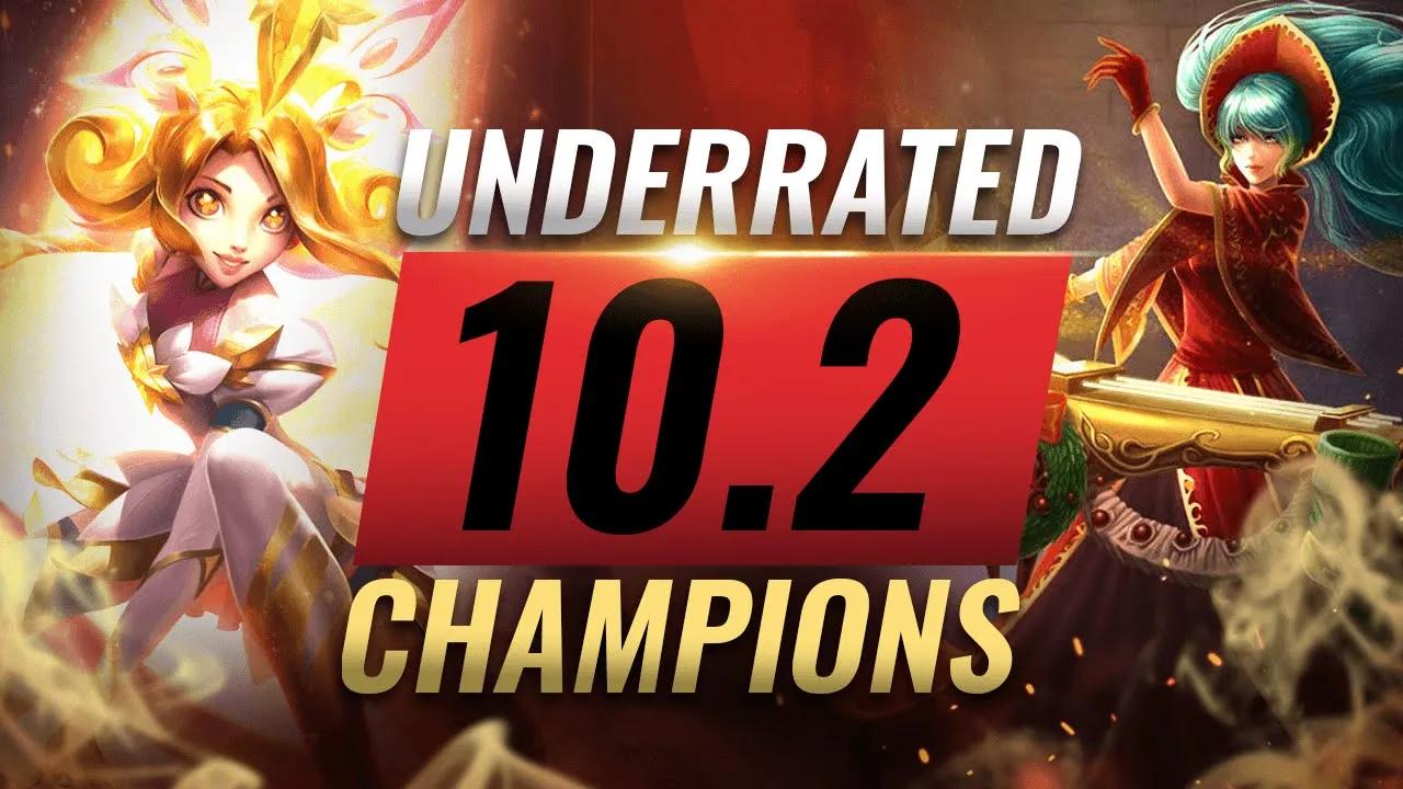 10 INCREDIBLY Underrated Champions YOU SHOULD ABUSE in Patch 10.2 - League of Legends Season 10 thumbnail