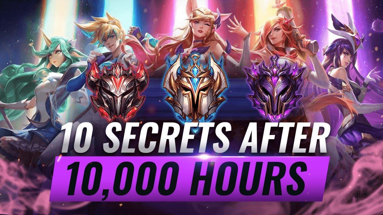 10 CRUCIAL Secrets I Learned After 10,000 Hours of League of Legends - Season 10 thumbnail