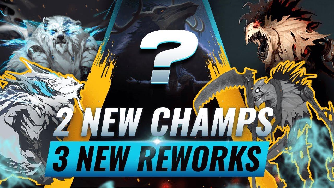 MASSIVE CHANGES: 2 NEW CHAMPIONS + 3 NEW REWORKS UPDATED - League of Legends Season 10 thumbnail