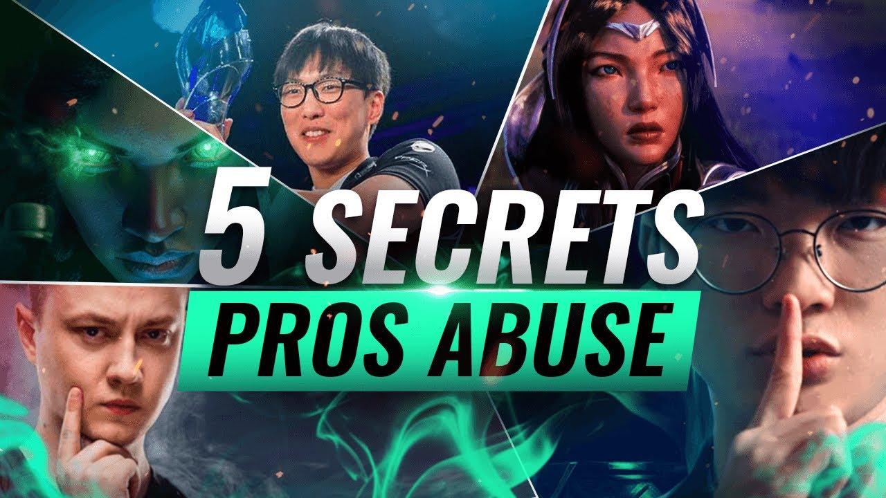 5 SECRET Tricks Pros Keep To Themselves - League of Legends thumbnail