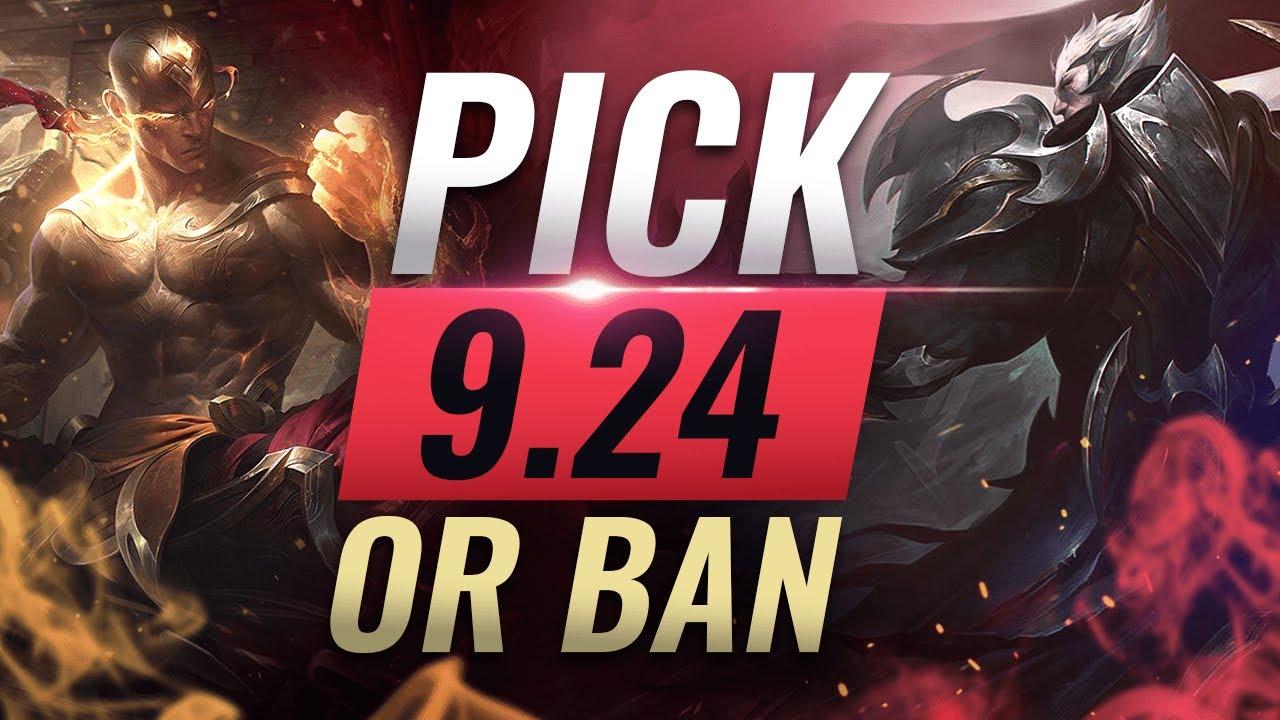 OP Pick or Ban: BEST BUILDS For EVERY Role - League of Legends Patch 9.24 thumbnail