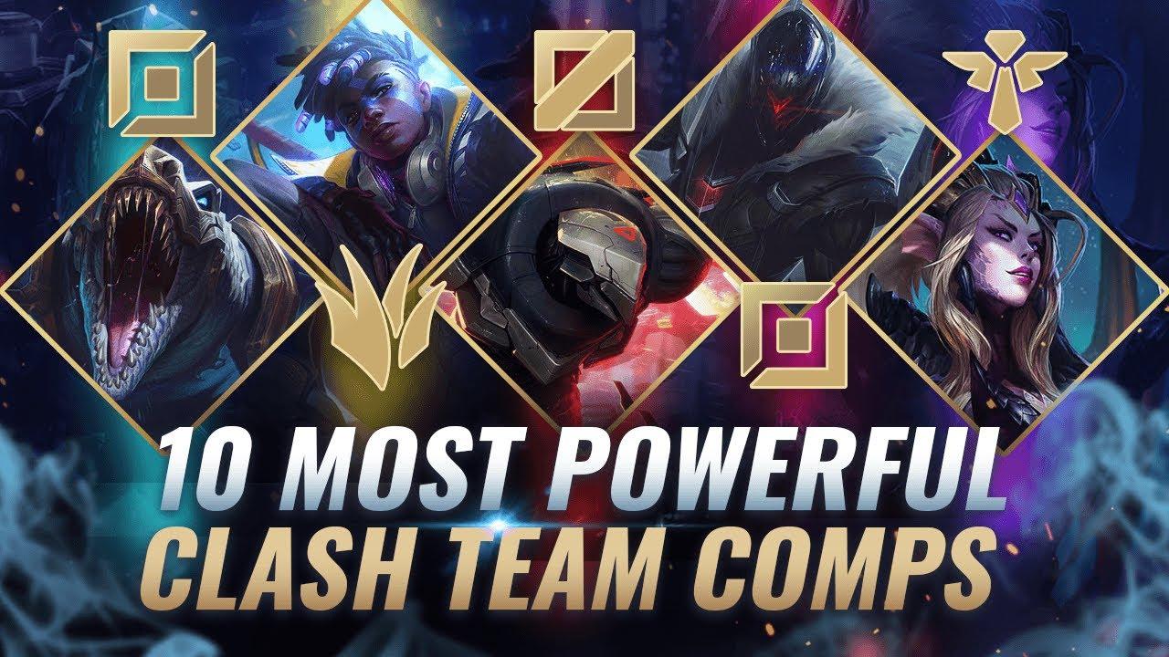 10 MOST Powerful Team Compositions For CLASH & How To Counter Them - League of Legends Season 10 thumbnail