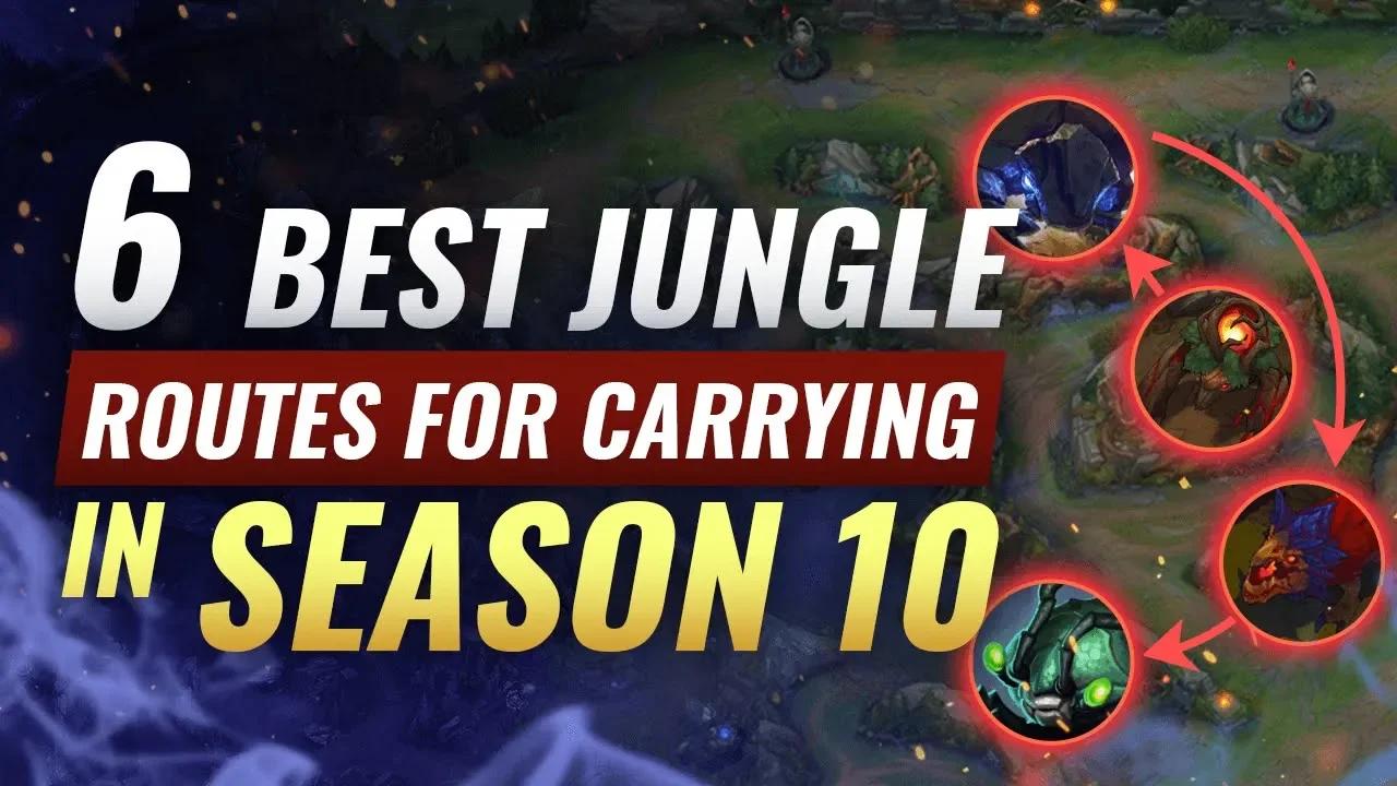 6 Most OPTIMAL Jungle Paths in Season 10  - League of Legends thumbnail