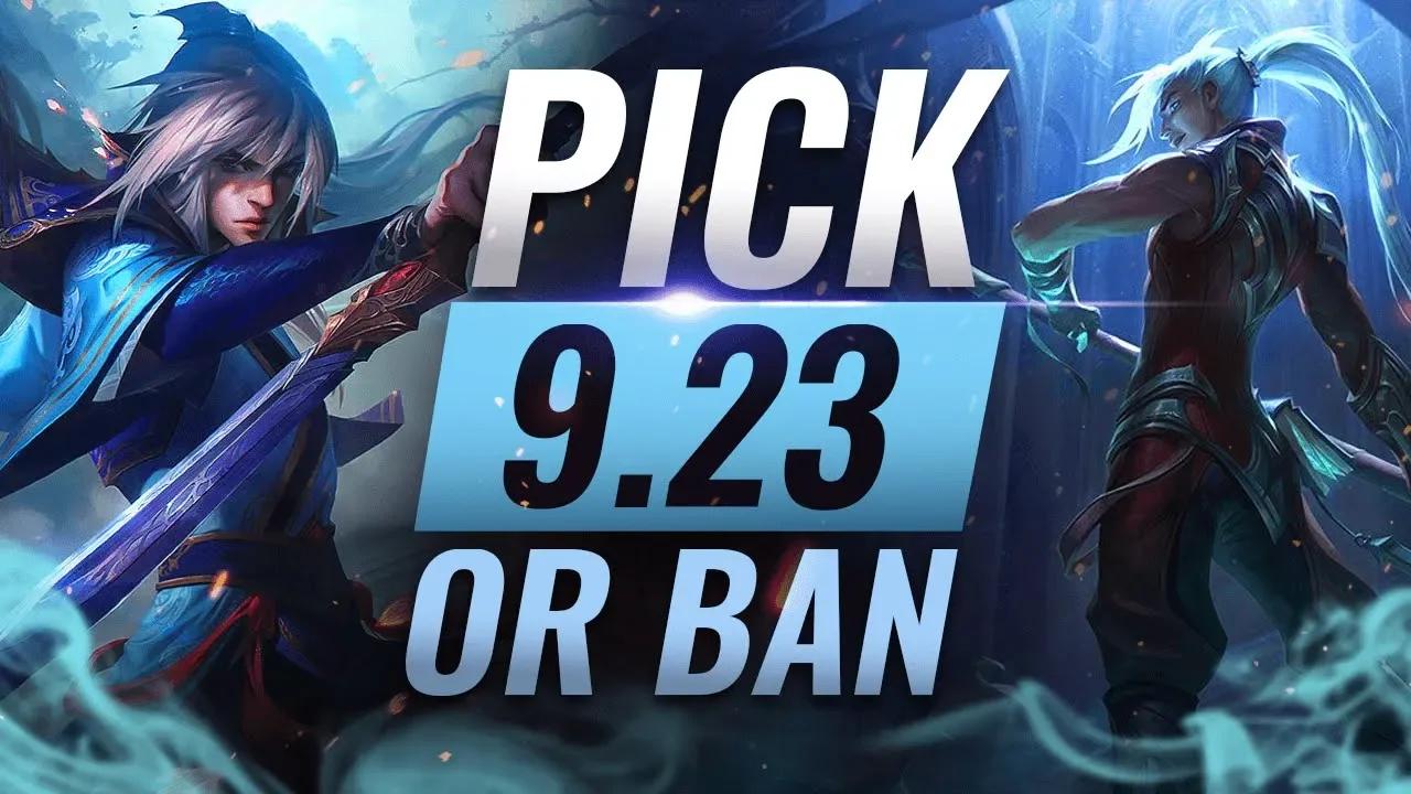 OP Pick or Ban: BEST BUILDS For EVERY Role - League of Legends Patch 9.23 thumbnail