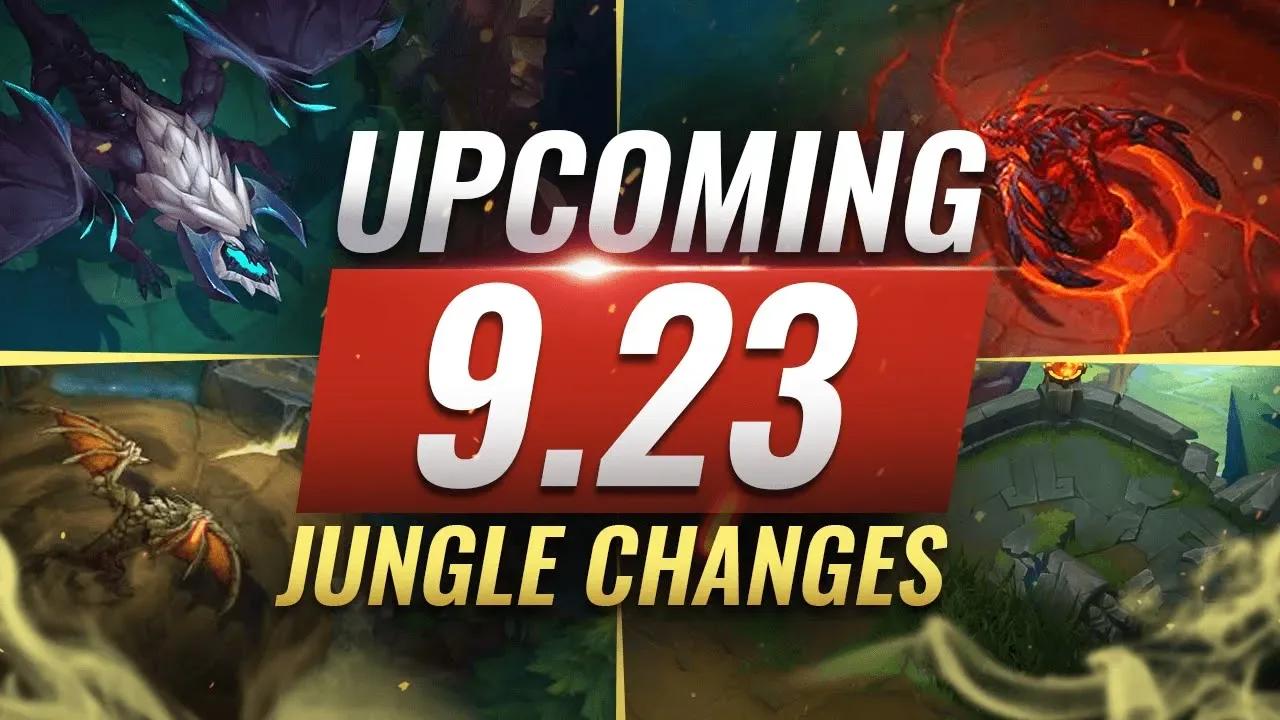 MASSIVE CHANGES: New JUNGLE + LANE CHANGES Coming in Patch 9.23 - League of Legends thumbnail