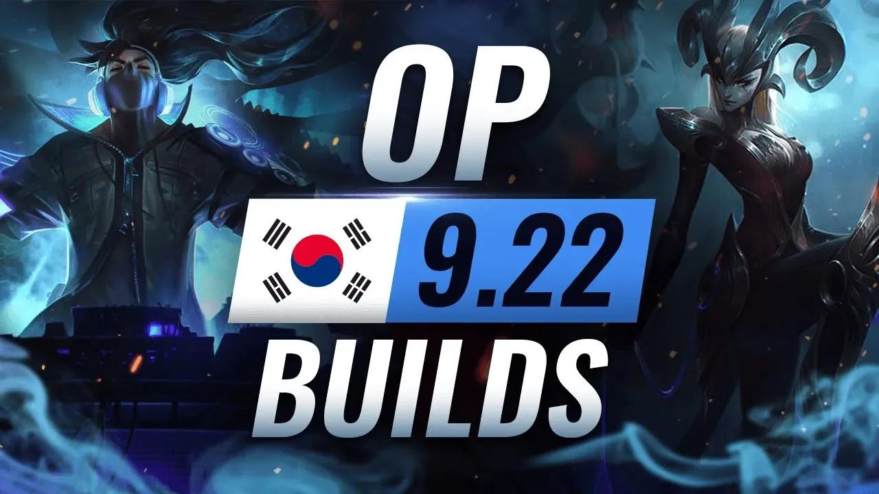 13 NEW Korean Builds You MUST TRY in Patch 9.22 - League of Legends Season 9 thumbnail