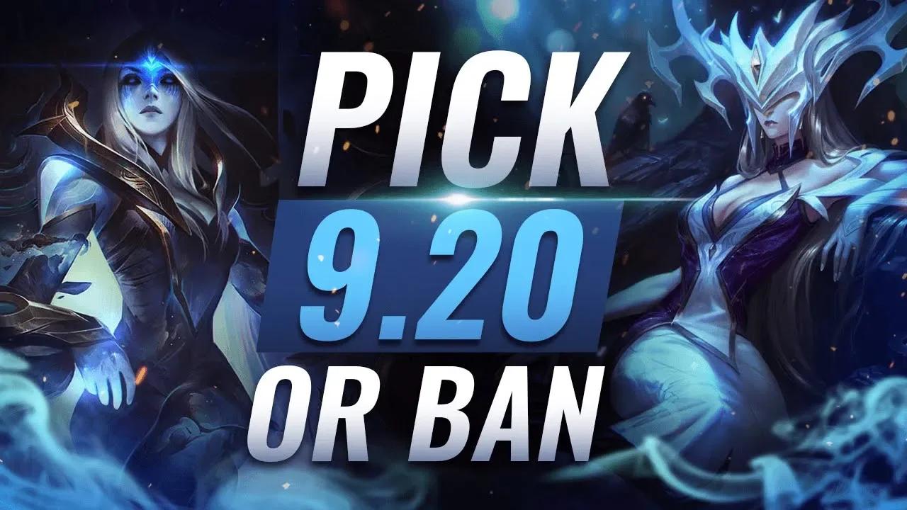 OP Pick or Ban: BEST BUILDS For EVERY Role - League of Legends Patch 9.20 thumbnail