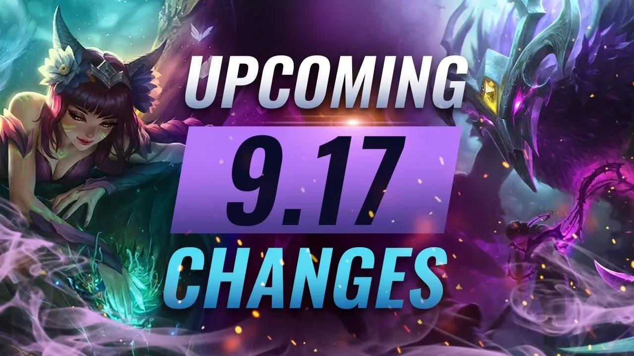 MASSIVE CHANGES: New buffs and reworks coming in Patch 9.17 - League of Legends thumbnail