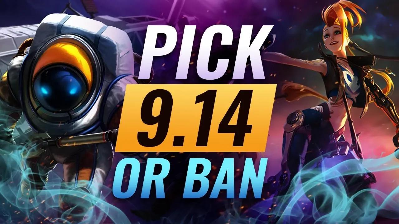 OP Pick or Bans for Every Role: Patch 9.14 Best Builds - League of Legends Season 9 thumbnail