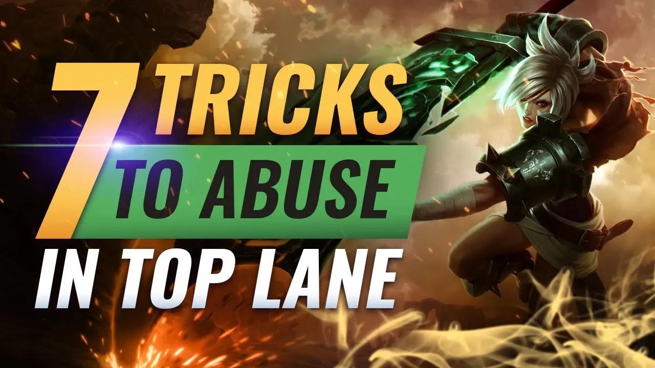 7 BEST Tips To SOLO Hard Carry as Top Lane - League of Legends Season 9 thumbnail