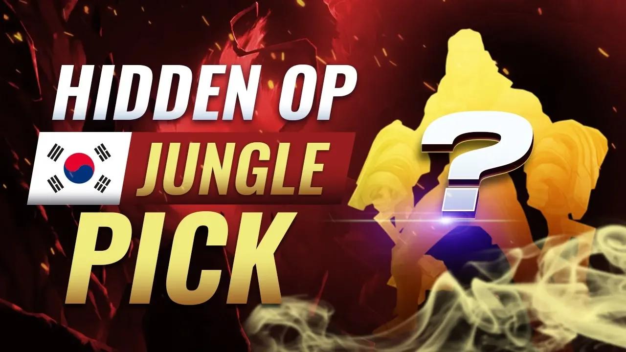 Hidden OP Jungle Pick That's Destroying Korean Challenger - League of Legends Season 9 thumbnail