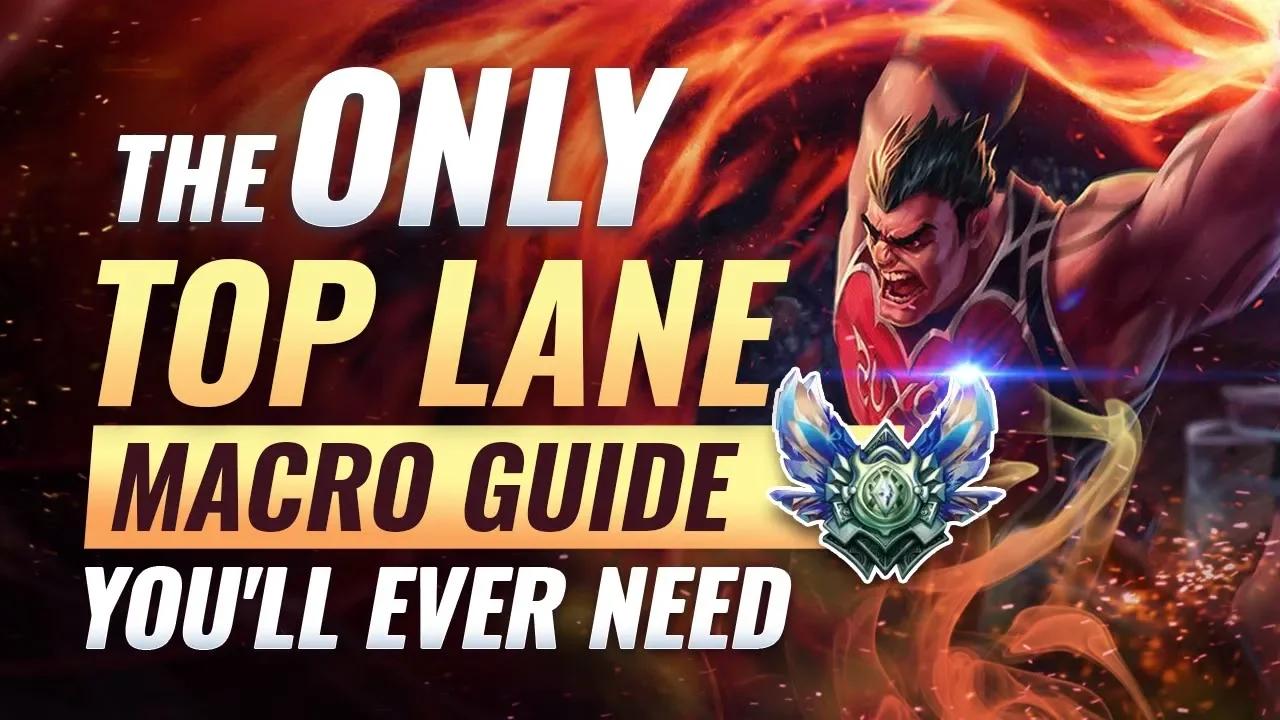 The ONLY Top Lane Macro Guide You'll EVER NEED - League of Legends Season 9 thumbnail