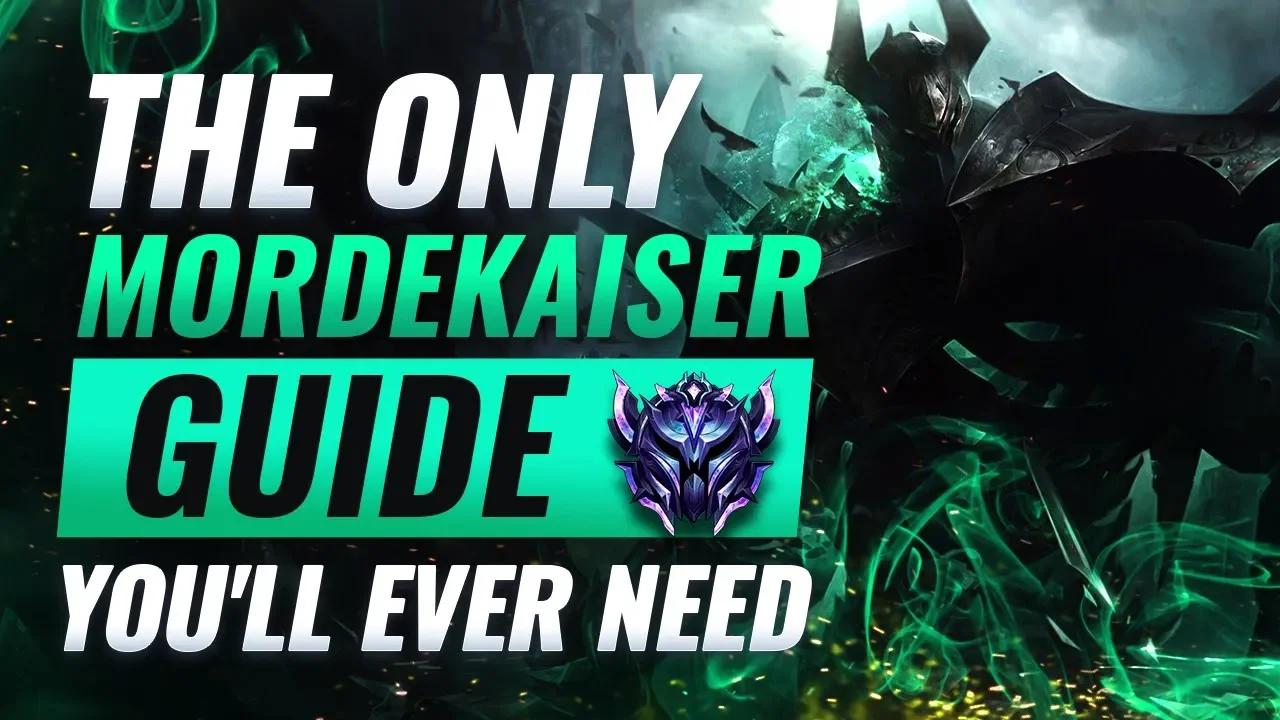 The ONLY Mordekaiser Guide You'll EVER Need - League of Legends Season 9 thumbnail