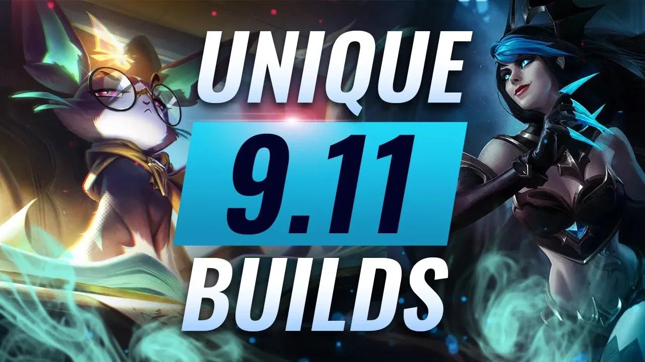 8 NEW Unique Builds & Strats to Copy in Patch 9.11 - League of Legends Season 9 thumbnail