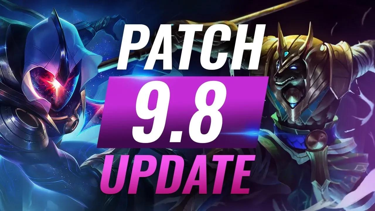 NEW UPDATE: Best Champions TIER LIST - League of Legends Patch 9.8 thumbnail