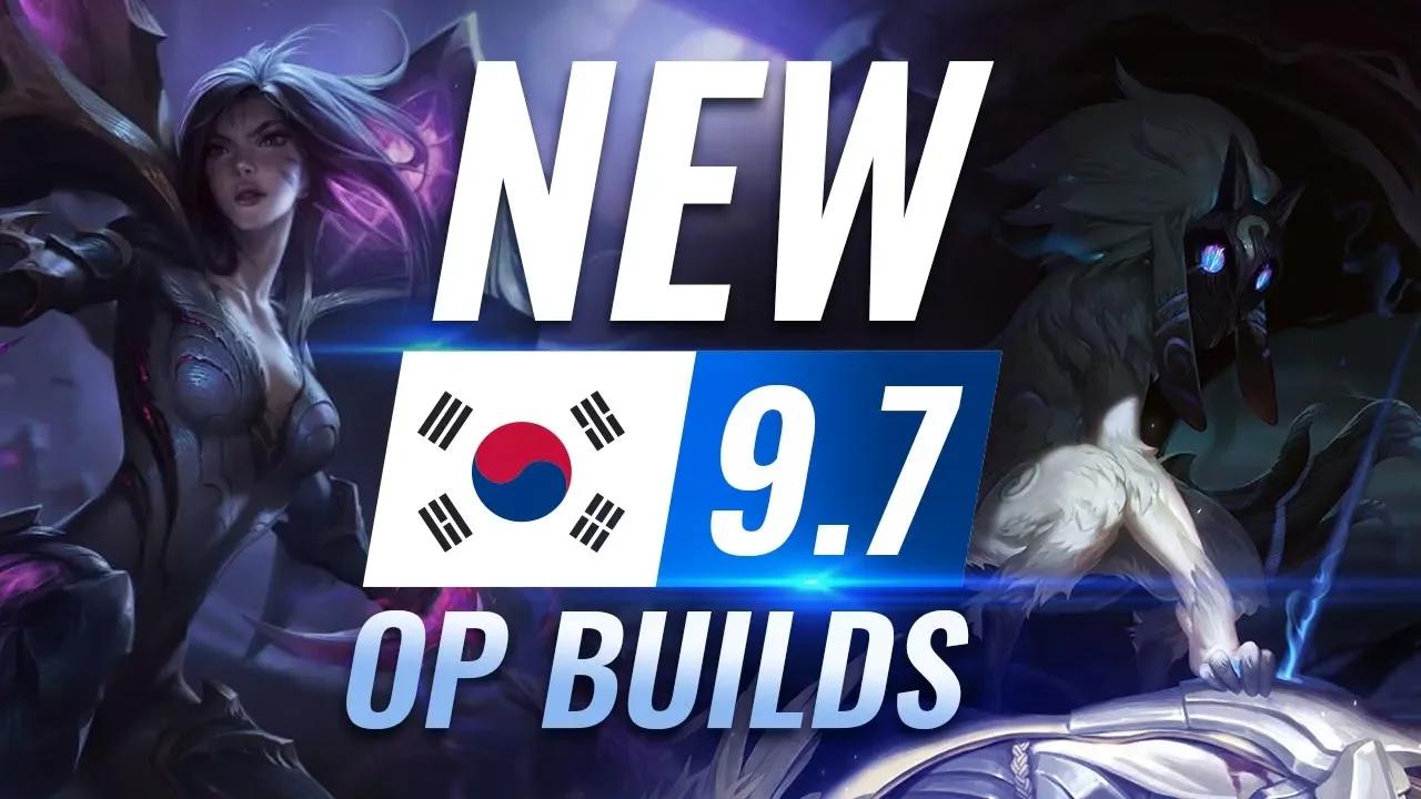 7 OP Builds and Champions in Korean Challenger Patch 9.7 - League of Legends Season 9 thumbnail