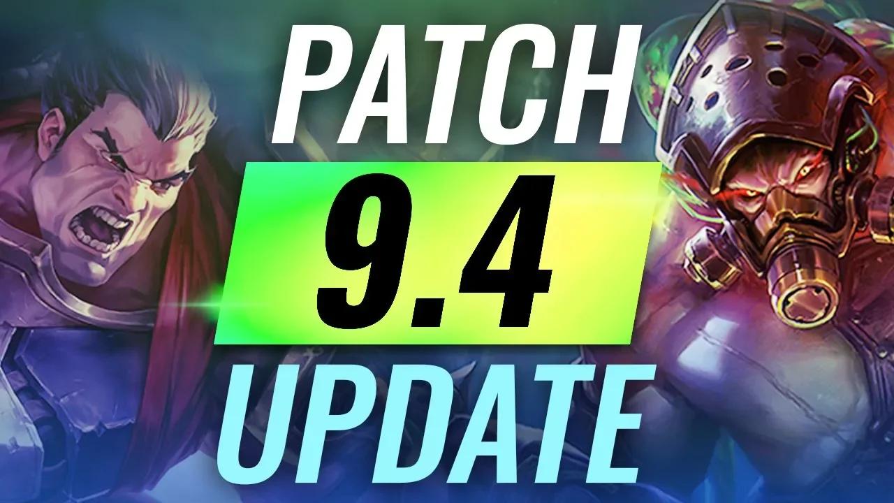 NEW UPDATE: Best Champions TIER LIST - League of Legends Patch 9.4 thumbnail