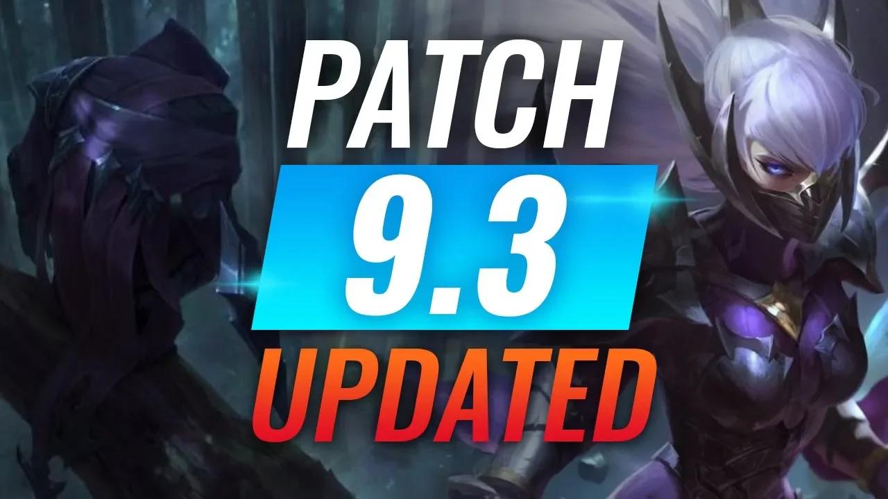 NEW UPDATE: Best Champions TIER LIST - League of Legends Patch 9.3 thumbnail