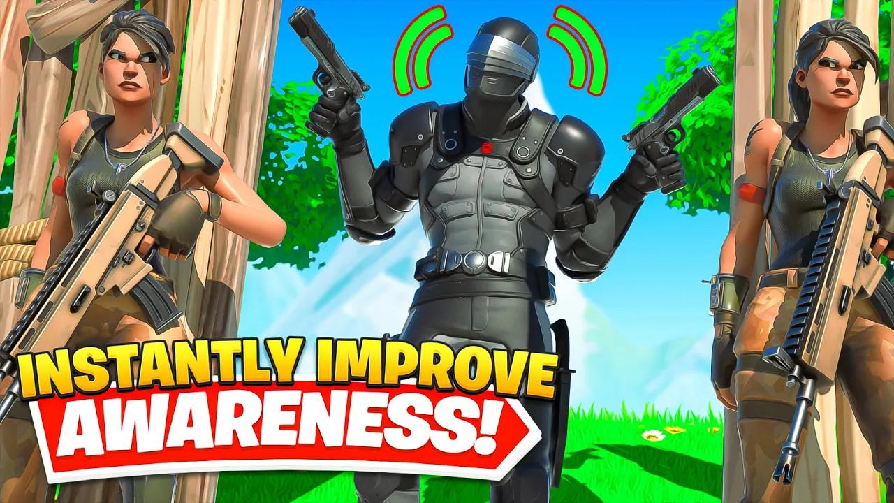 How To Get Near PERFECT Awareness in Arena & Tournaments! - Fortnite Tips & Tricks thumbnail