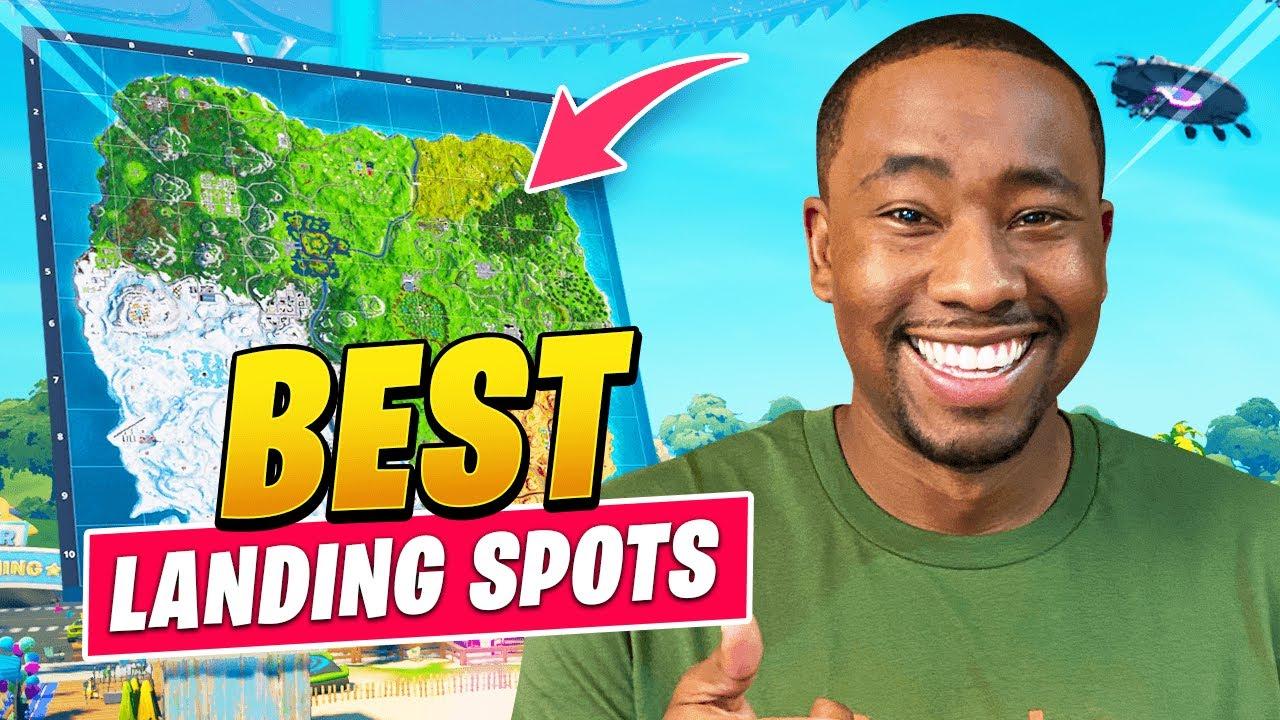 BROKEN SEASON 7 LANDING SPOTS To WIN YOUR FORTNITE GAMES thumbnail