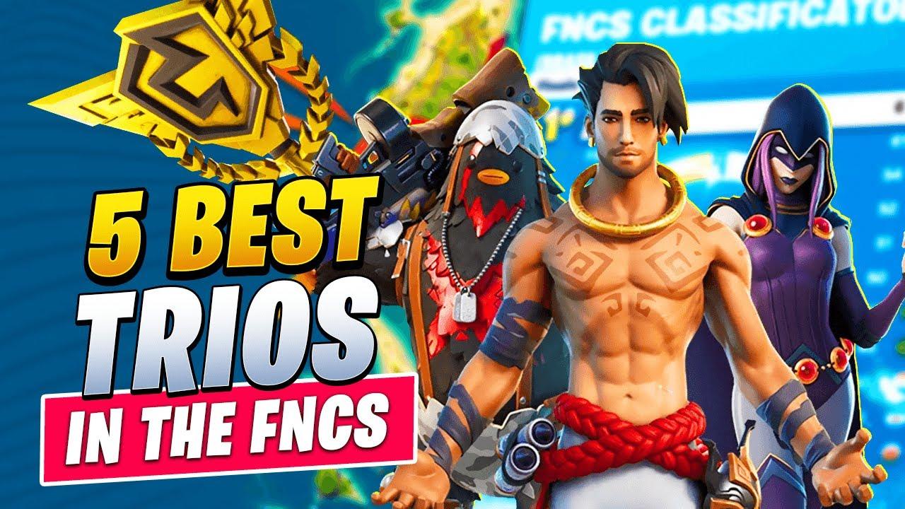 The Top 5 Trios You NEED TO WATCH In The FNCS GRAND FINALS! (Best Fortnite Players To Watch) thumbnail