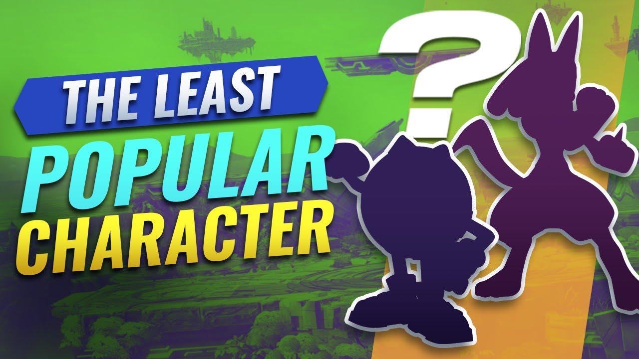 The LEAST POPULAR Characters in Smash Bros thumbnail