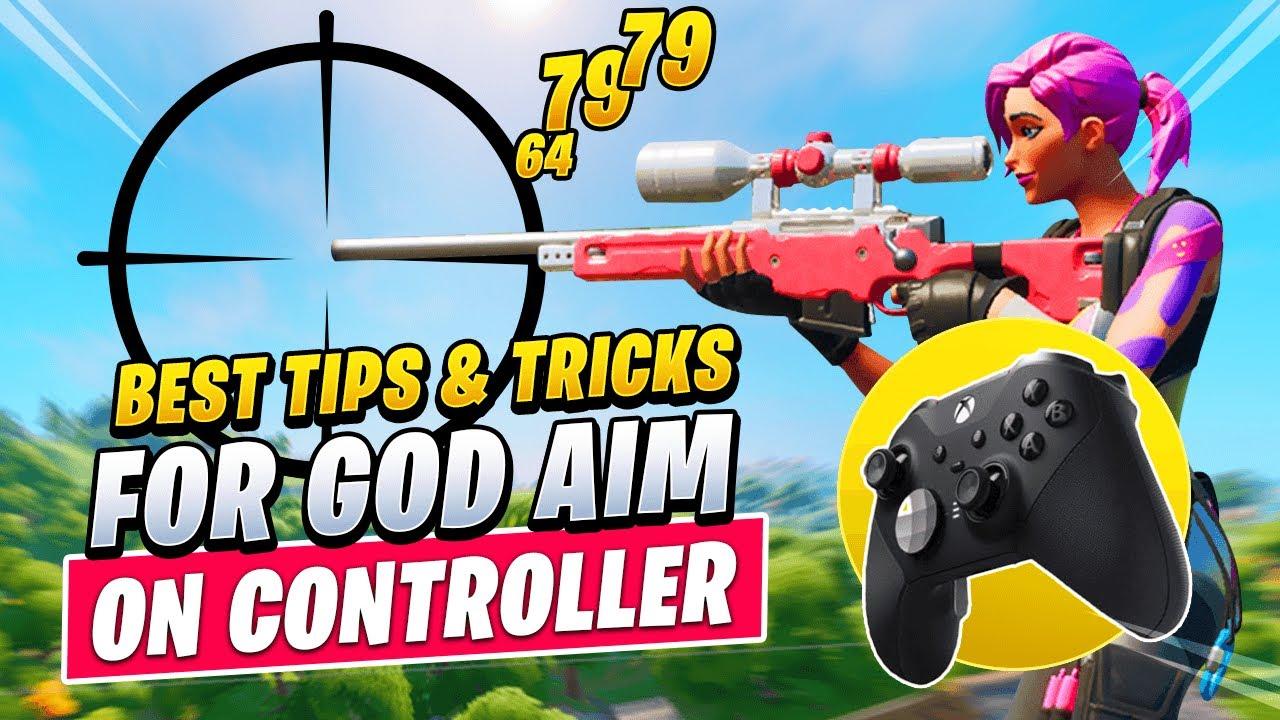 How To Get GODLY AIM On Controller FAST! - Fortnite Tips & Tricks thumbnail