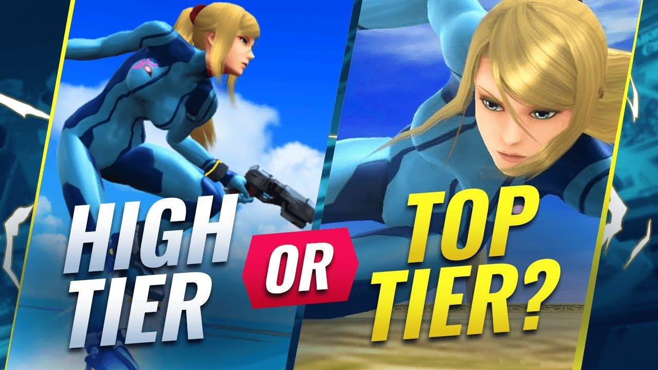 Is Zero Suit Samus HIGH TIER or TOP TIER? thumbnail