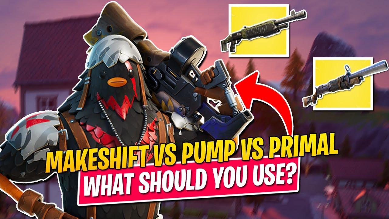 Is the PRIMAL SHOTGUN Really Overpowered? (Fortnite Tips & Tricks) thumbnail