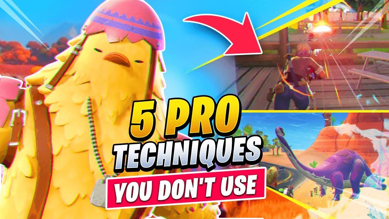 5 BROKEN Techniques The Pros Use That You Probably Don't (Fortnite Tips & Tricks) thumbnail