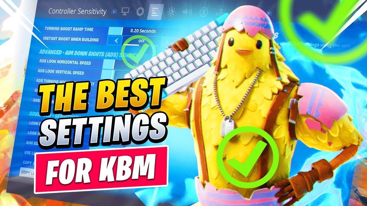 HOW to Find The BEST Keyboard & Mouse Keybinds, Sensitivity & Settings  - Fortnite Tips & Tricks thumbnail