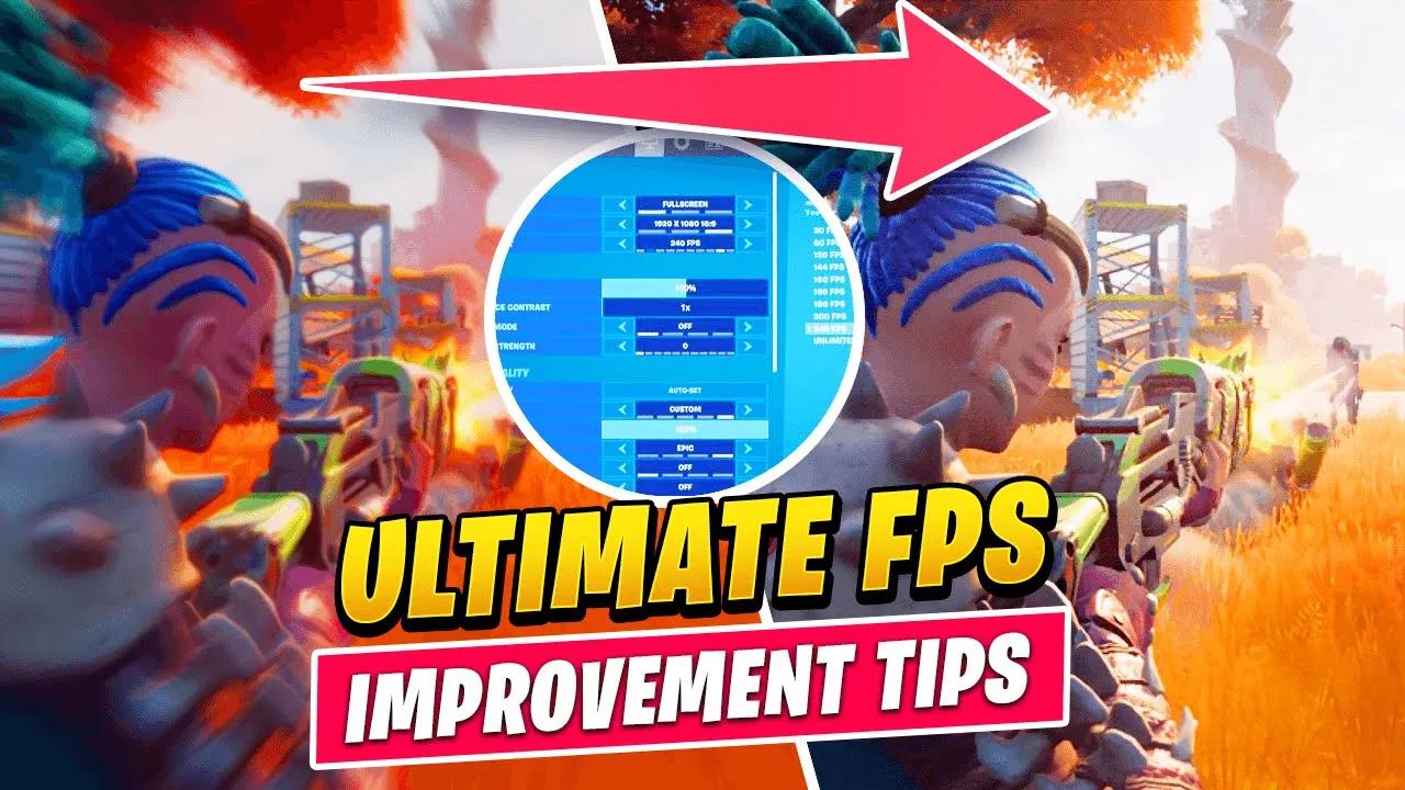 The Ultimate FPS Improvement Tips & How To Reduce Lag / Delay In Fortnite Chapter 2 Season 6! thumbnail