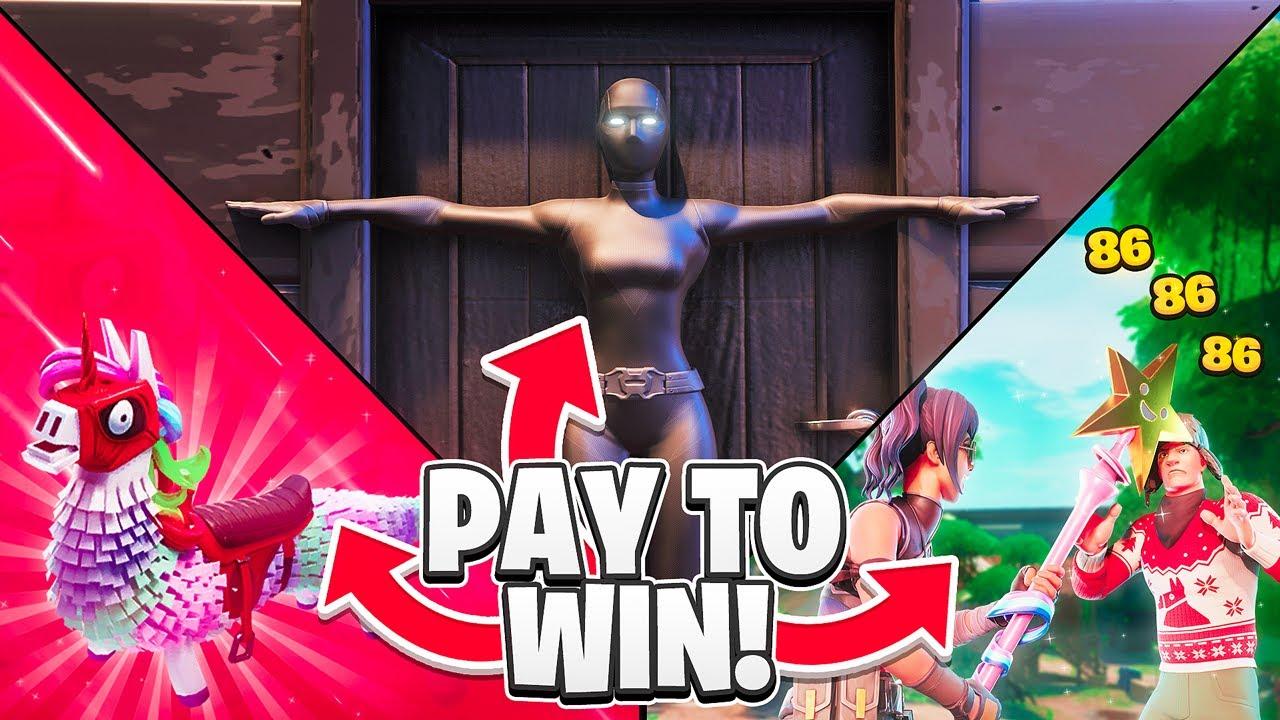 6 PAY TO WIN COSMETICS That TOTALLY RUINED FORTNITE thumbnail