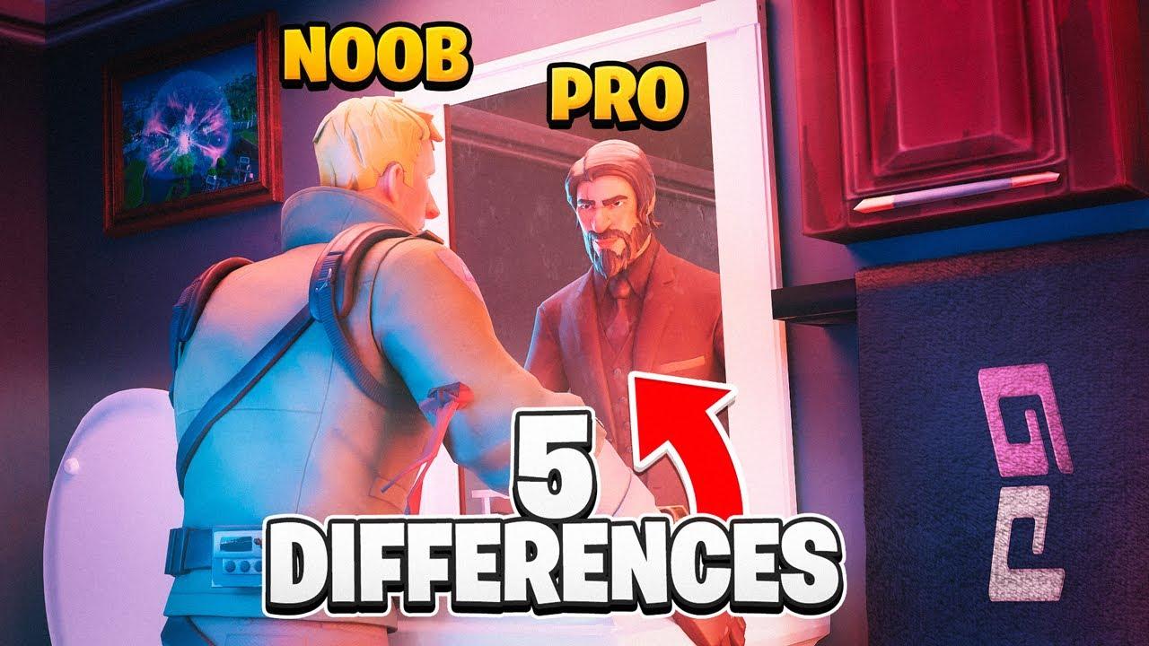 5 SIMPLE DIFFERENCES Between YOU And A Fortnite PRO thumbnail