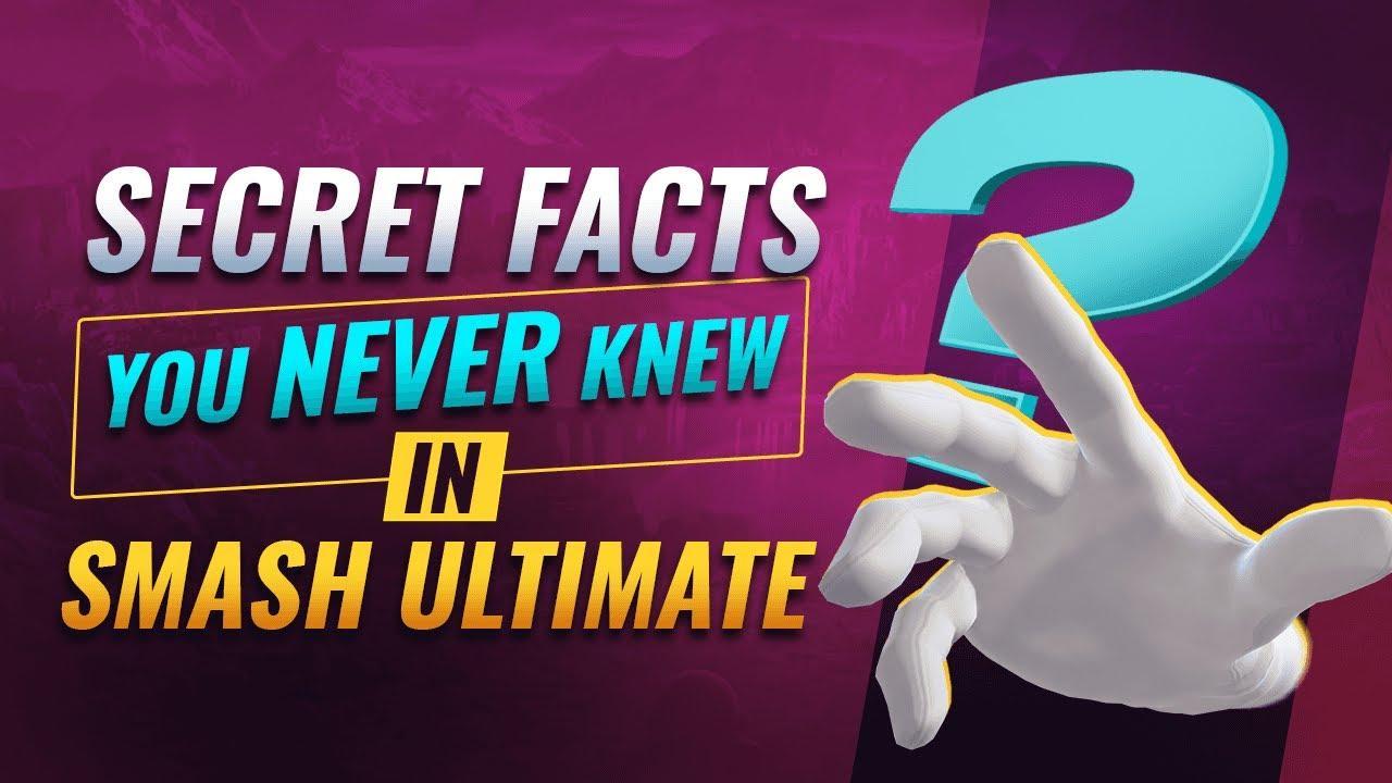 SECRET FACTS AND EASTER EGGS IN SMASH ULTIMATE thumbnail