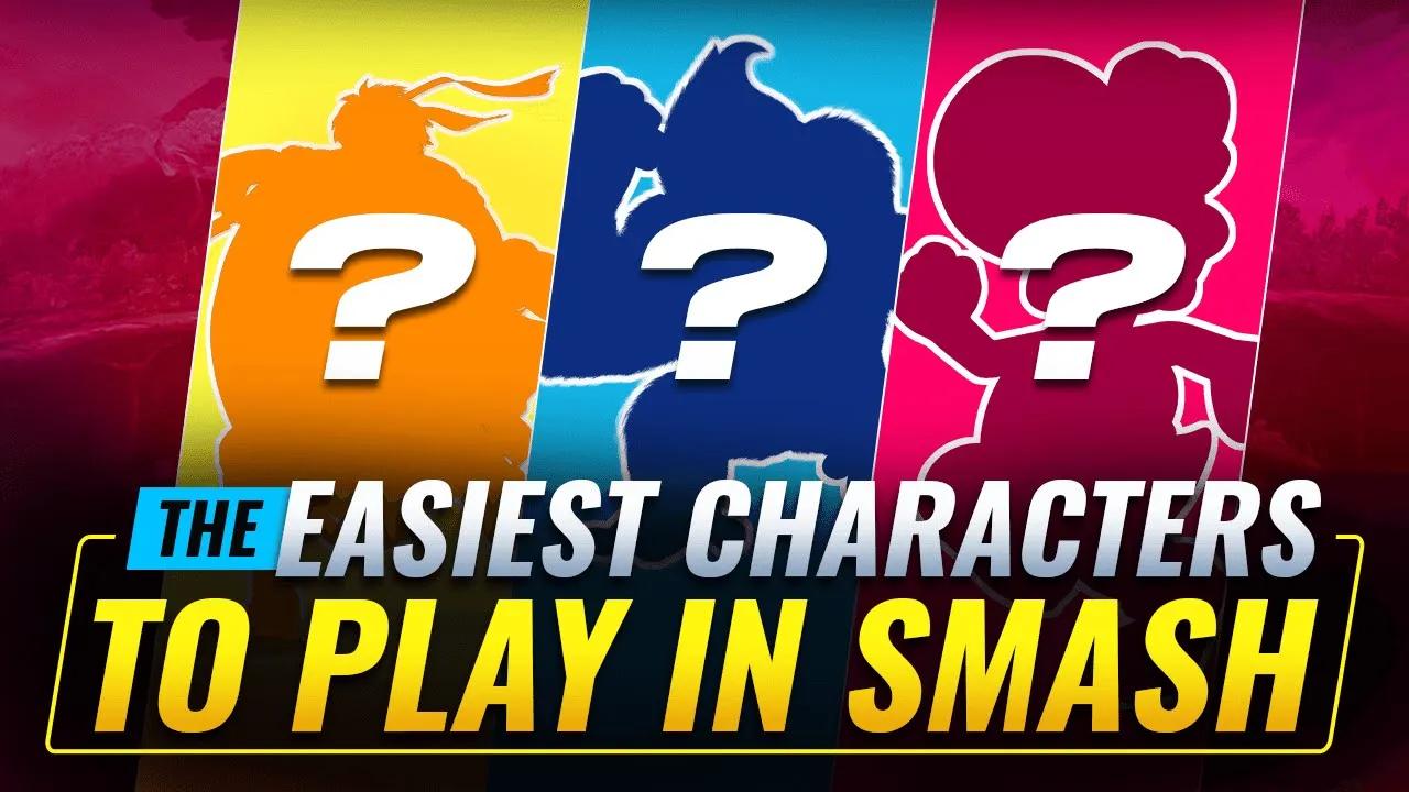 Who are THE EASIEST Characters to Play in Smash Ultimate? thumbnail