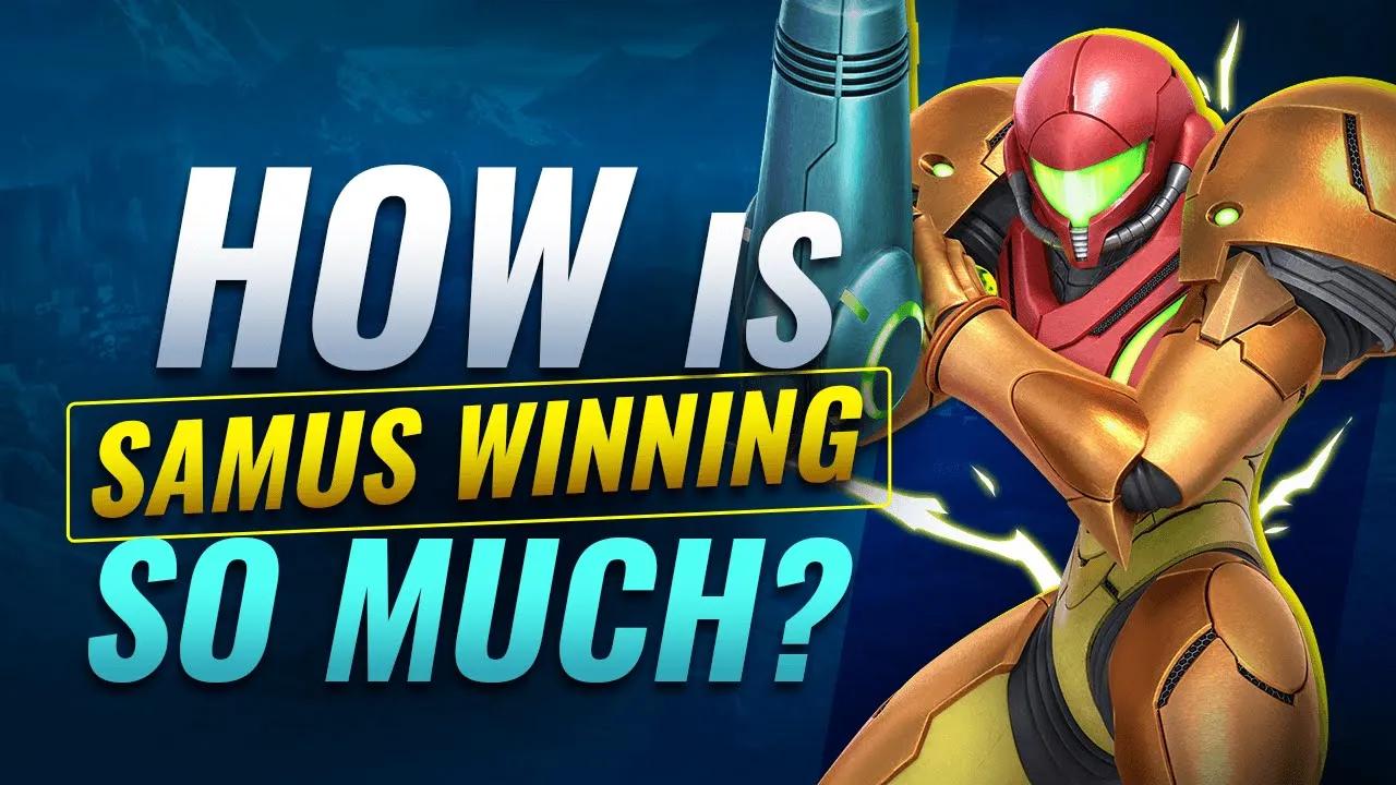 How is SAMUS WINNING SO MUCH in Smash Ultimate?? thumbnail