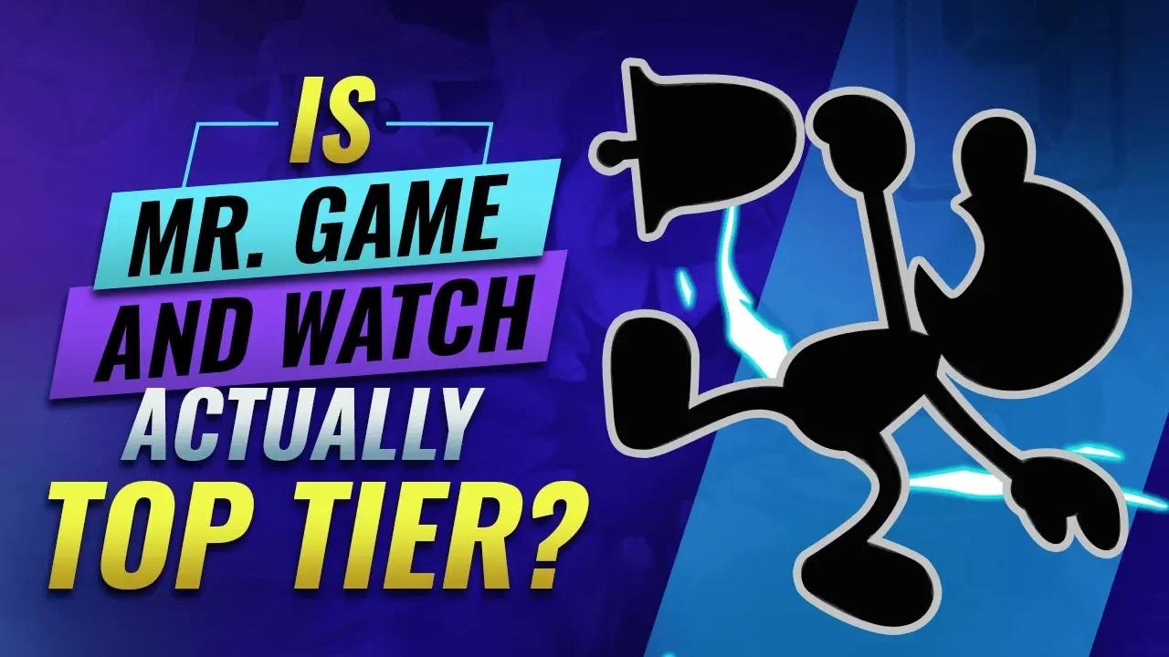 Is Mr. Game and Watch Actually a TOP TIER Character?? thumbnail