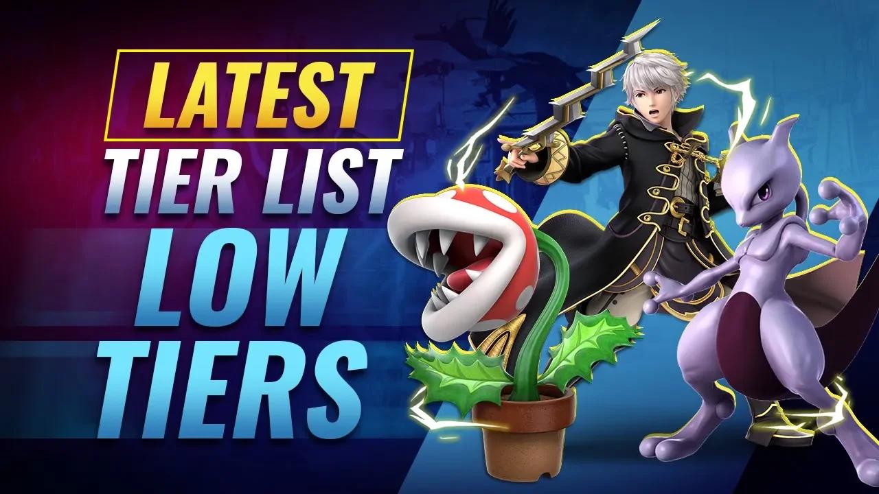 Our Latest Smash Ultimate Tier List - Low Tier Characters thumbnail