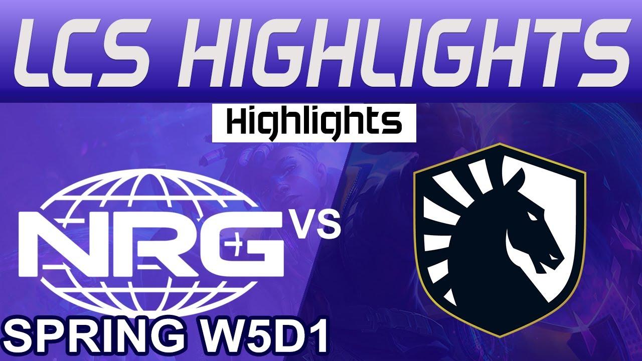 NRG vs TL Highlights LCS Spring Season 2024 W5D1 NRG vs Team Liquid by Onivia thumbnail